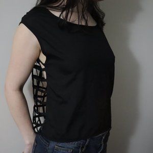 open back blouse